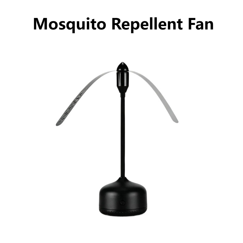 Outdoor Camping Kitchen - Portable Hanging Mosquito Repellent Fan Lamp