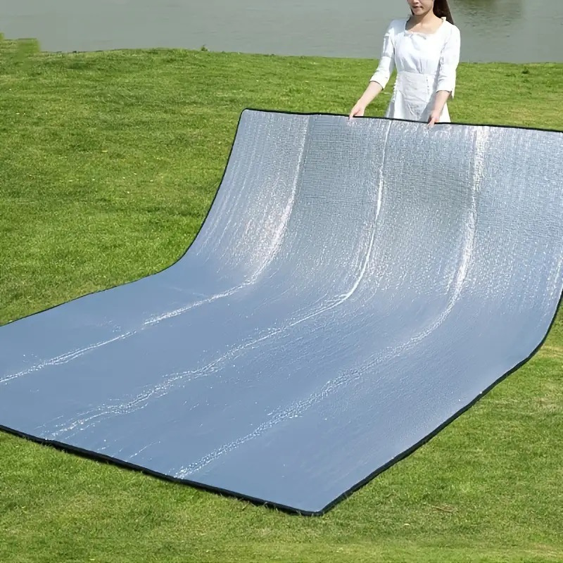 Outdoor Camping Rug Waterproof - Camping Mat Foam Foil Blanket Aluminum