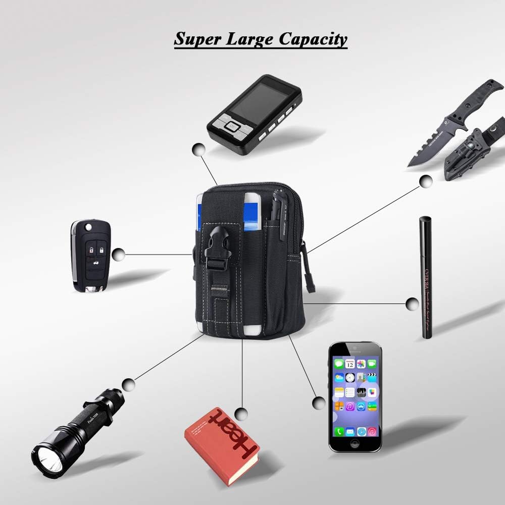 Tactical Molle Belt Pouch Mili - Outdoor Camping Stores 评论和价格