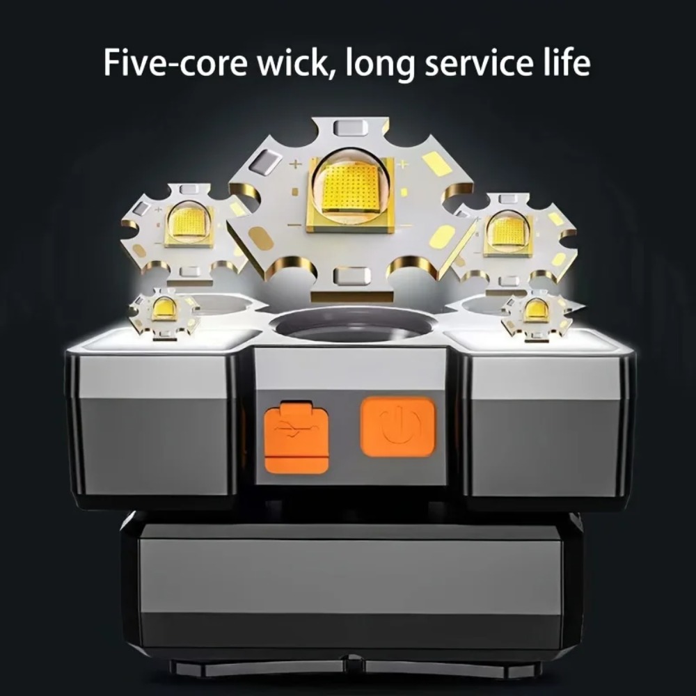5*LED High Power Headlamp Supe - Outdoor Camping Adventure Lamp 评论和价格