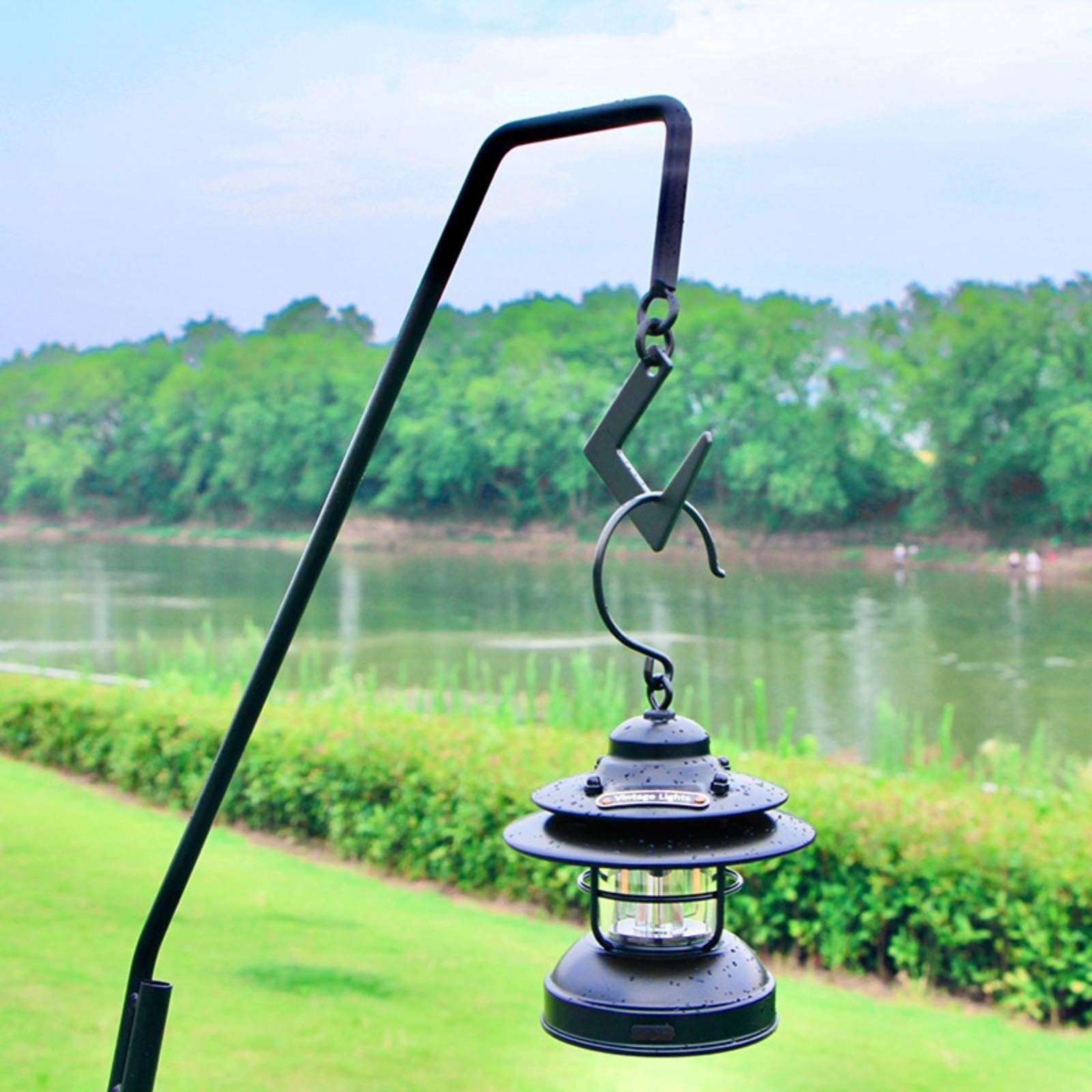 Camping Lantern Stand Detachab - Outdoor Camping Kitchen 评论和价格