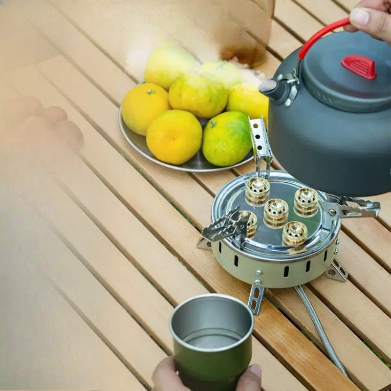Outdoor  flame multi-head spli - Outdoor Camping Burner 评论和价格