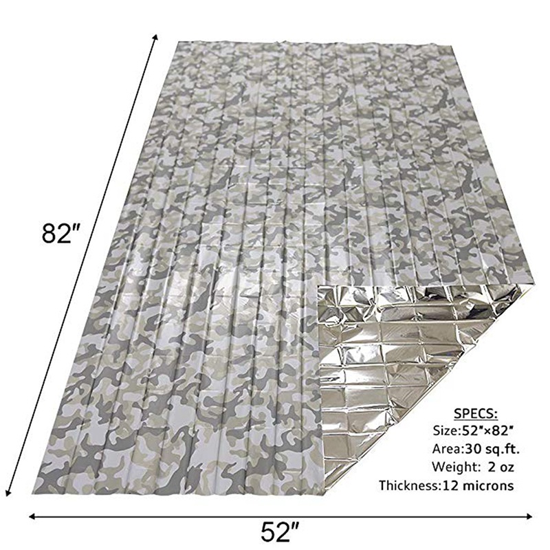 1pcs Emergency Thermal Blanket - Outdoor Camping Rug Waterproof 评论和价格