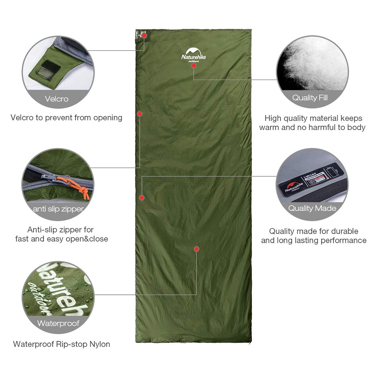 Naturehike Ultralight Sleeping - Ultralight Sleeping Bag 评论和价格
