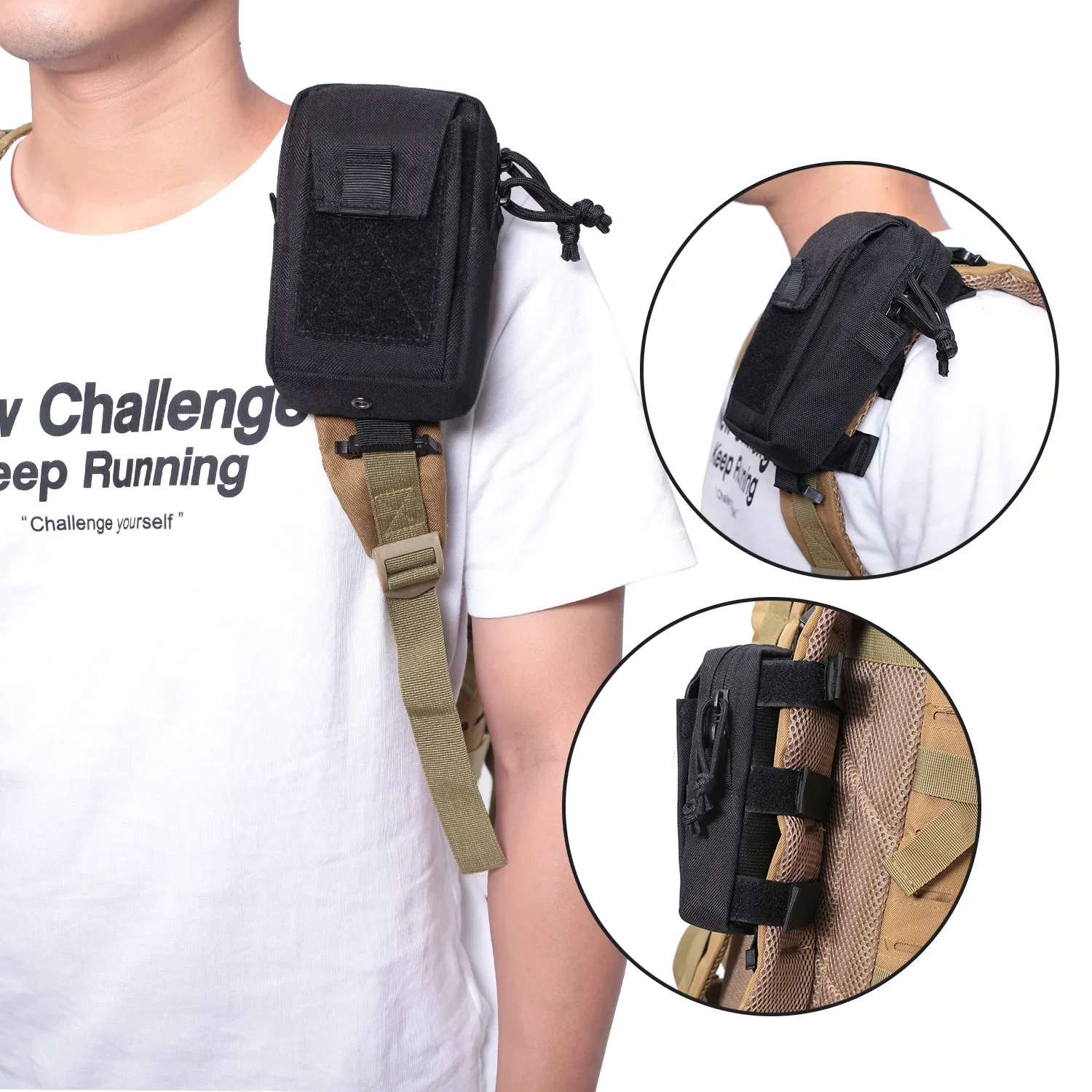 Molle Backpack Strap Phone Hol - Outdoor Camping Stores 评论和价格