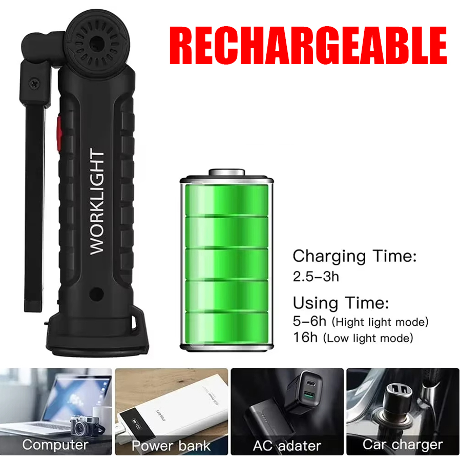 Portable LED Flashlight with M - Outdoor Camping Adventure Lamp 评论和价格