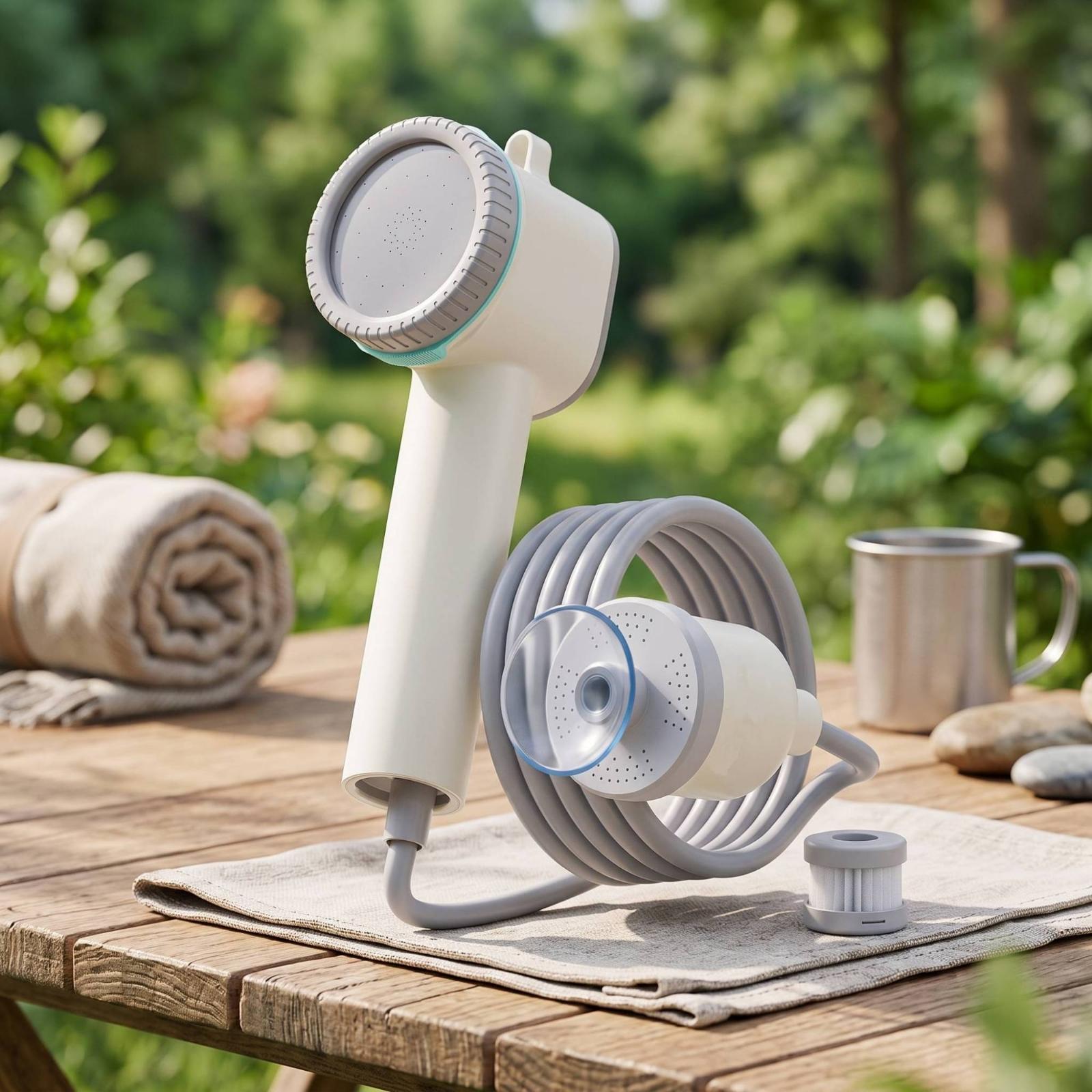 Handheld Portable Electric Sho - Outdoor Camping Shower 评论和价格