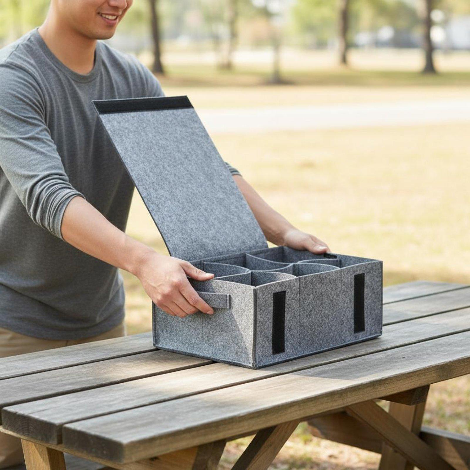 Household Felt Storage Pouch P - Outdoor Camping Kitchen 评论和价格