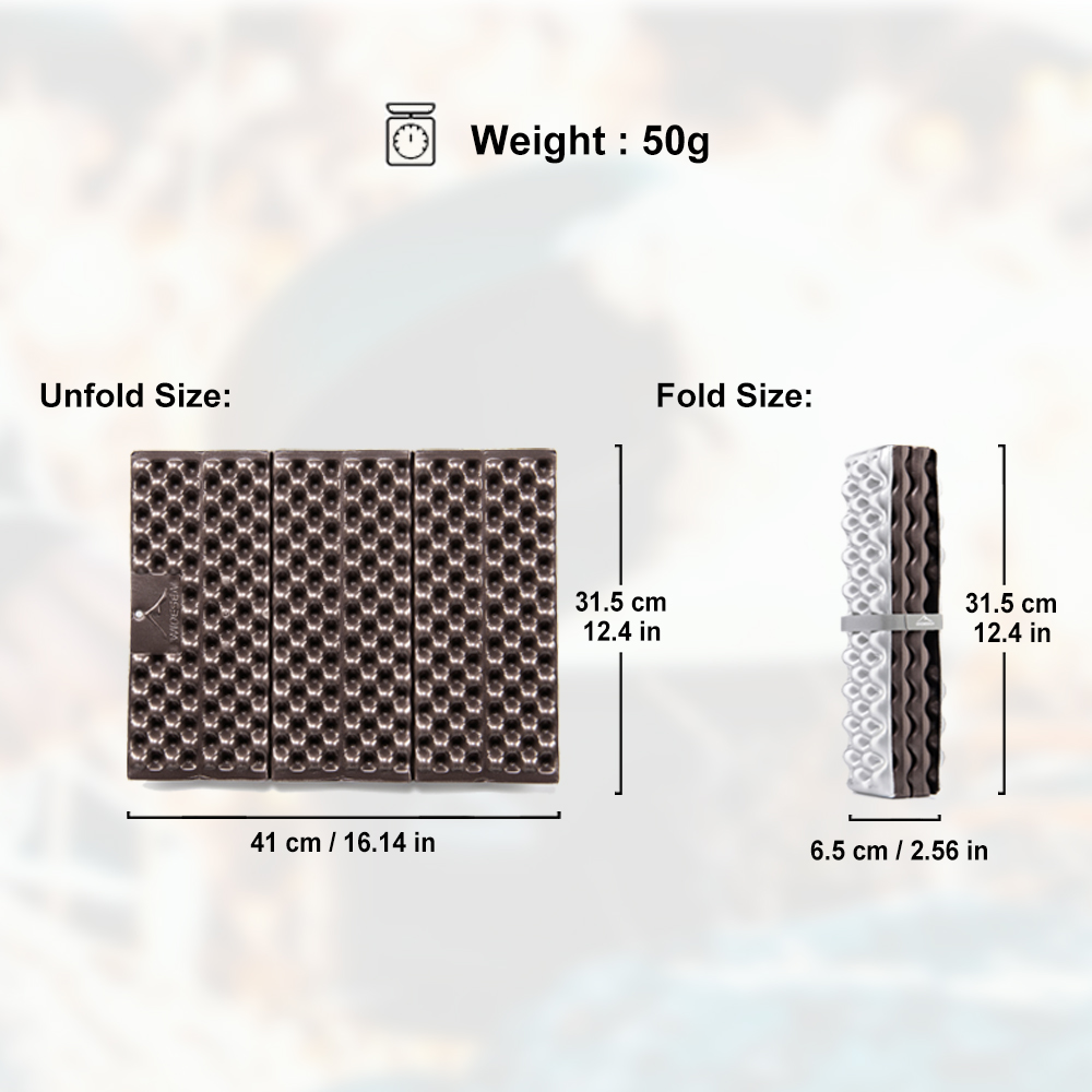 Widesea Camping Foldable Mat S - Outdoor Camping Rug Waterproof 评论和价格