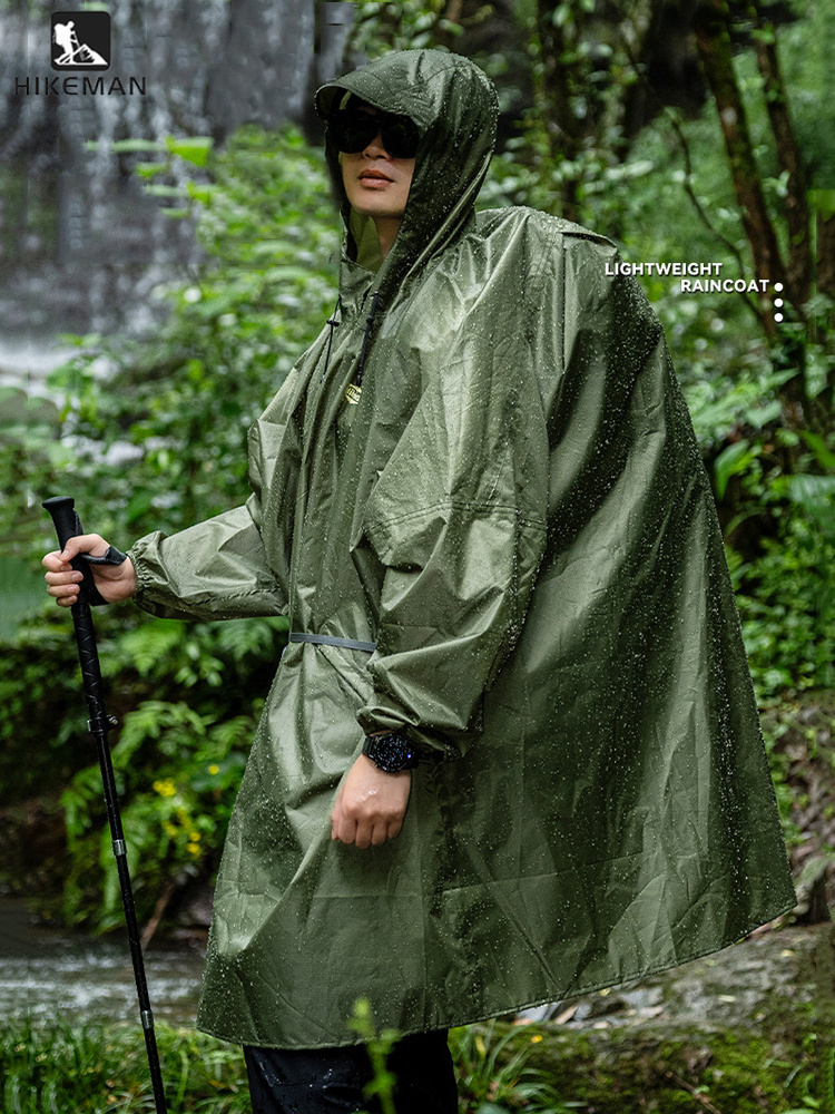 Ultralight Zipper Raincoat 210 - Outdoor Camping Jacket 评论和价格