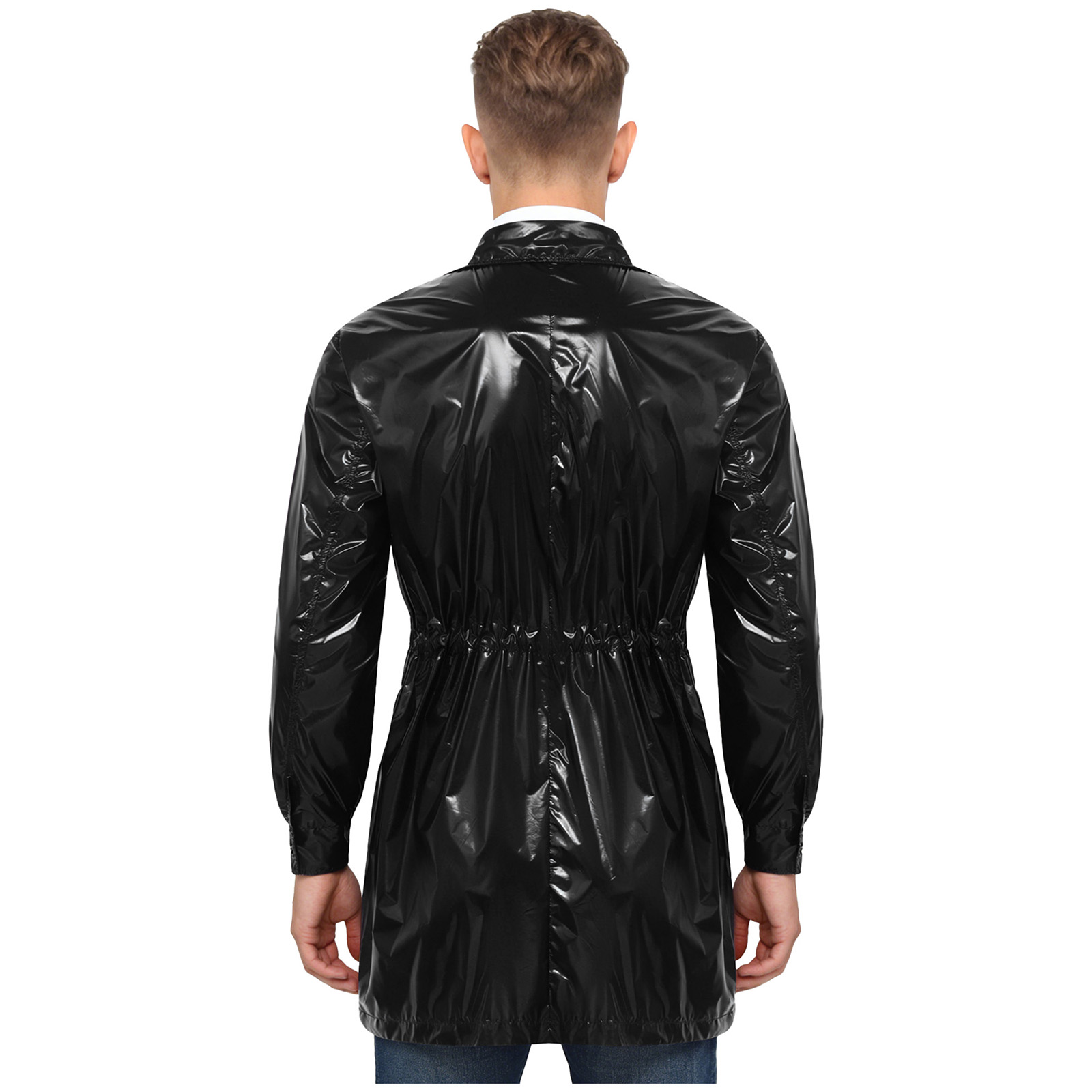 Mens Waterproof Rain Jacket Co - Outdoor Camping Jacket 评论和价格