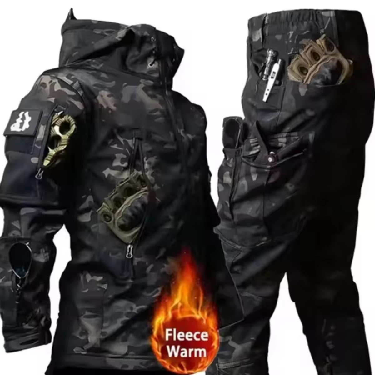 Men's Autumn and Winter Jacket - Outdoor Camping Jacket 评论和价格