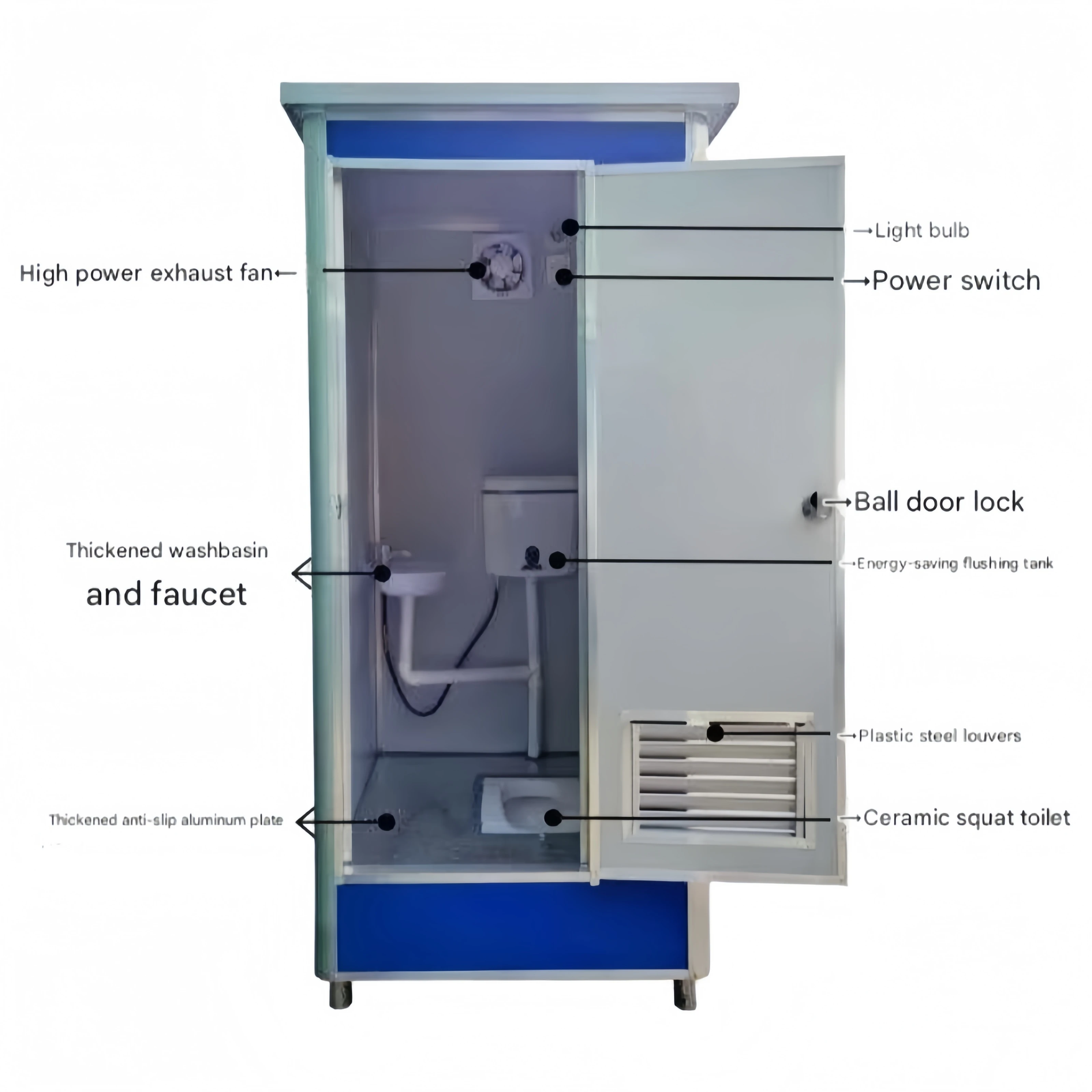 2026 Outdoor Portable Toilet a - Outdoor Camping Shower 评论和价格