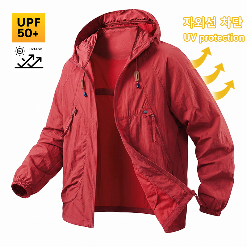 UPF50+ Men's Sun Protection Fi - Outdoor Camping Jacket 评论和价格