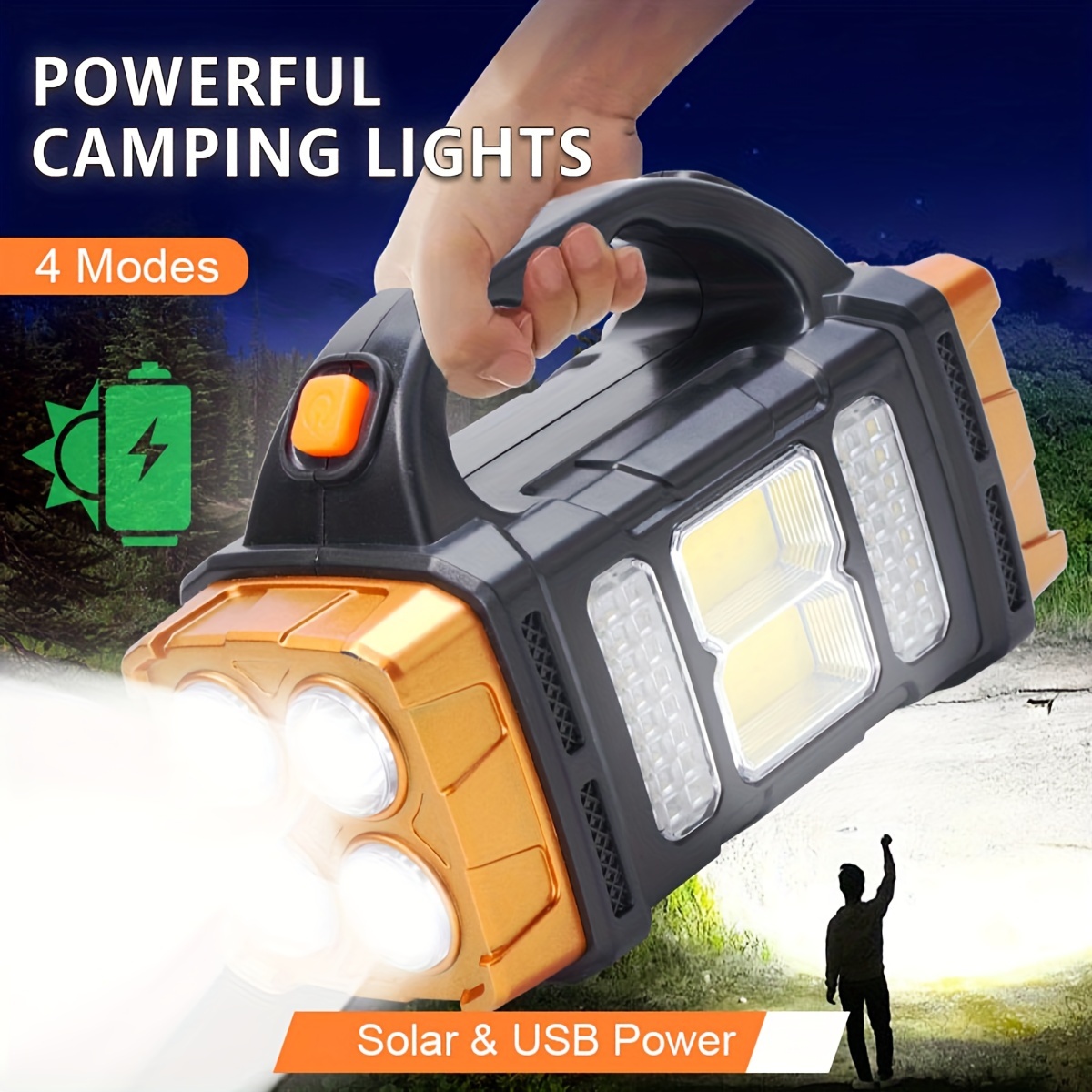 New Upgrade Rechargeable High  - Outdoor Camping Adventure Lamp 评论和价格
