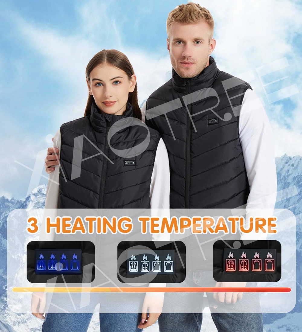 28/9 Areas Heated Vest Men Jac - Outdoor Camping Jacket 评论和价格
