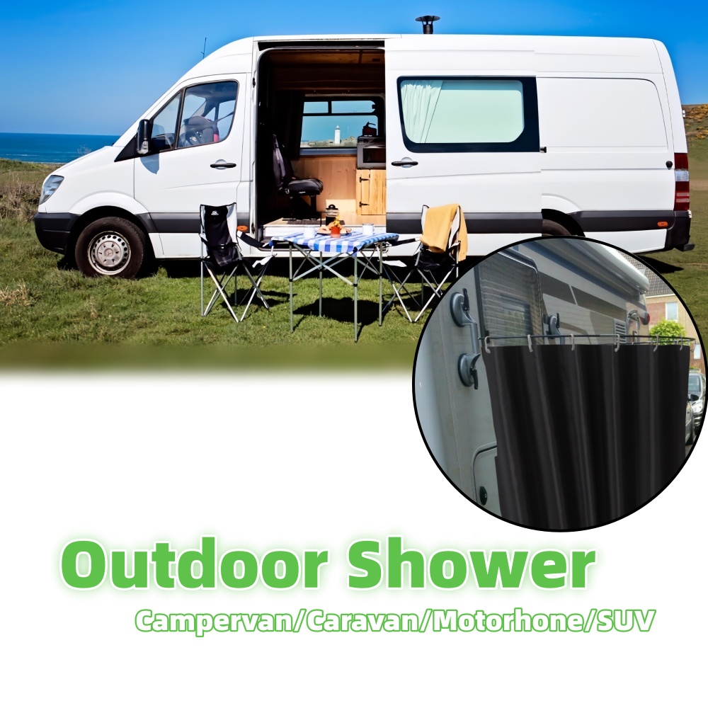 Outdoor Camping Shower Curtain - Outdoor Camping Shower 评论和价格