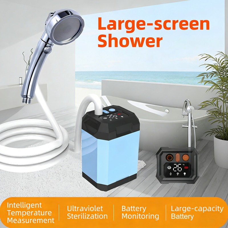 5400mAh/9000mAh Outdoor Portab - Outdoor Camping Shower 评论和价格