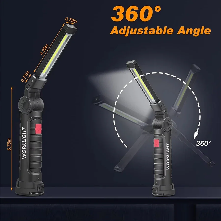 New Portable COB LED Flashligh - Outdoor Camping Adventure Lamp 评论和价格