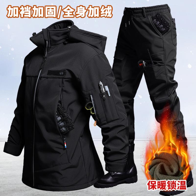 Autumn And Winter Velvet Water - Outdoor Camping Jacket 评论和价格
