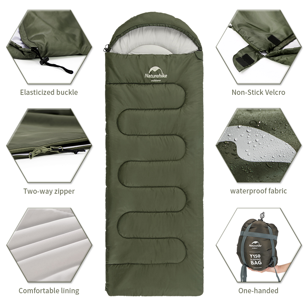 Naturehike Y150 Sleeping Bags  - Ultralight Sleeping Bag 评论和价格